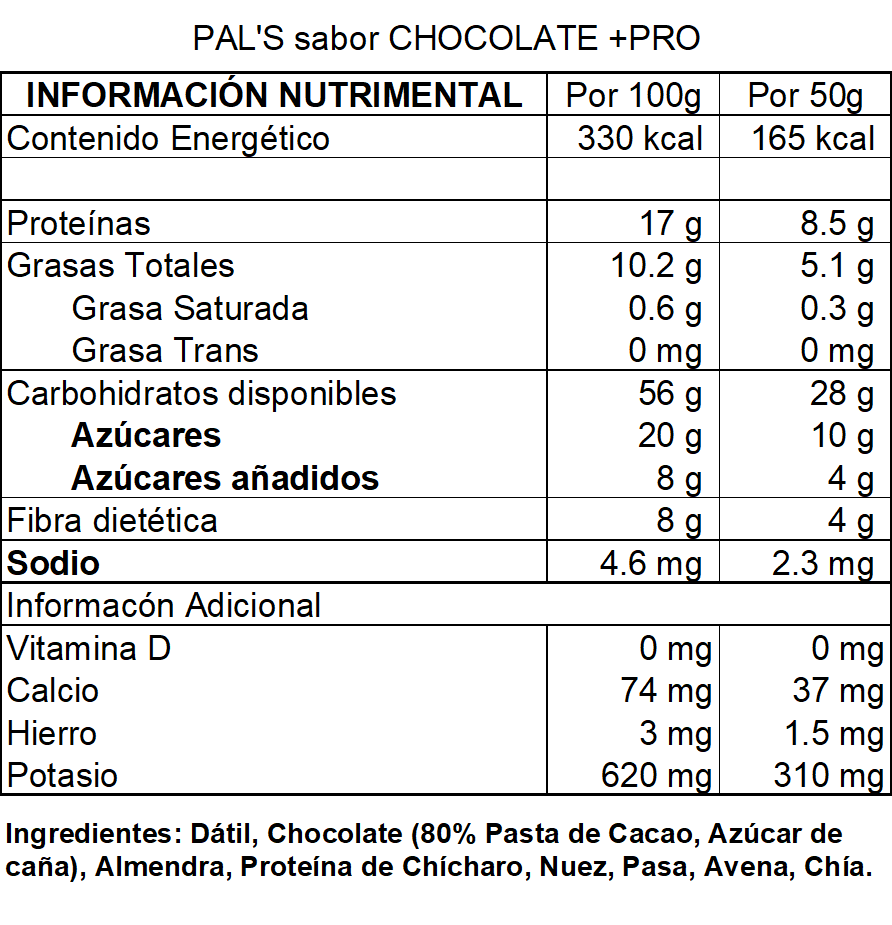 Barra Proteína Chocolate