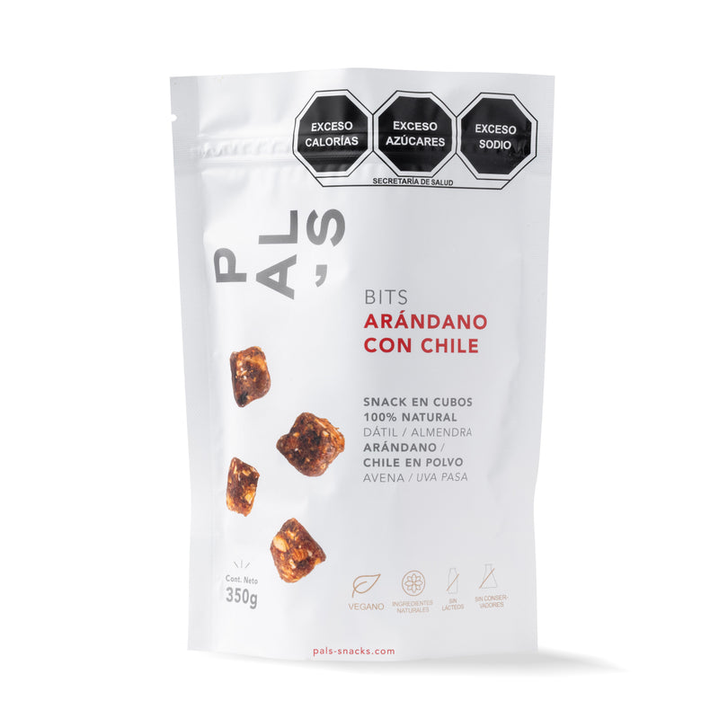 BITS ARANDANO CON CHILE