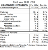 Barra de proteína vegetal PAL'S PRO coco